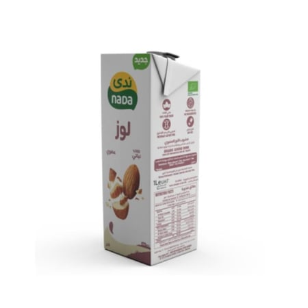 ندى مشروب اللوز العضوي 1 لتر