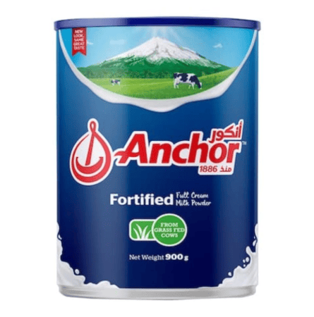 انكور - حليب مجفف كامل الدسم 900جم