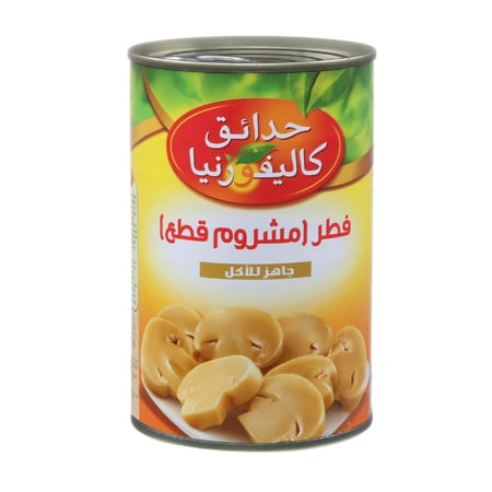 حدائق كاليفورنيا - فطر مشروم قطع 425 جرام