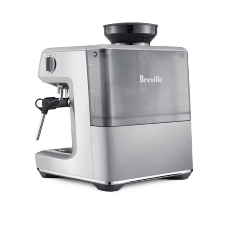 Breville Barista Express Impress - Off White بريفيل باريستا اكسبرس امبريس المطورة
