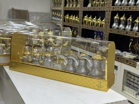 بوكس دلال+مبخره+اباريق/ ذهبي