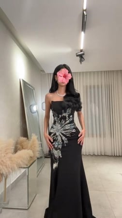 فستان سهرة باربي تطريز فخم