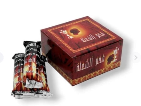 جملة بالكرتون - فحم الشعلة فحم اقراص صغير سريع الاشتعال 40ملم 1كرتون*40علبة*40قرص (1600قرص)