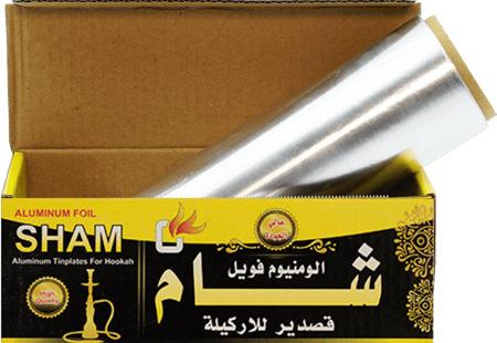 شام الاصفر رول قصدير المنيوم