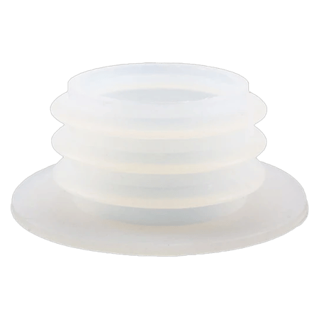 بالجملة - جلدة عامود الشيشة من السيليكون لون اسود 1كيس*20حبة