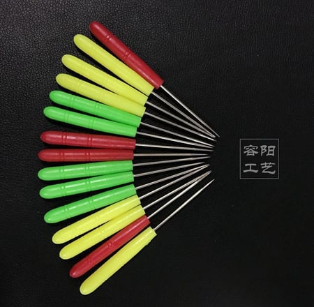 خرامة قصدير الشيشة من الحديد مع قبضة بلاستيك الوان متعددة