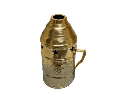 طربوش راس شيشة درع وغطاء من الرياح لون ذهبي موديل 1