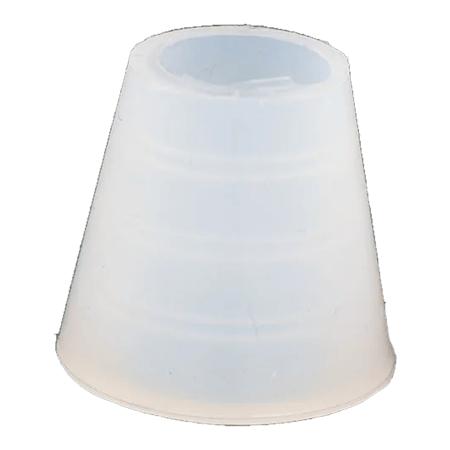 جلدة لي شيشة من السيليكون لون ابيض