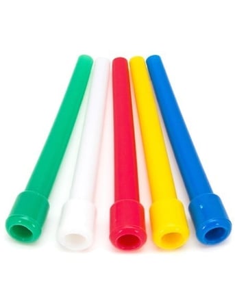 بالجملة والقطاعي - مبسم طويل ملون للشيشة الوان متعددة 1كرتون*200كيس*25حبة (5000حبة)