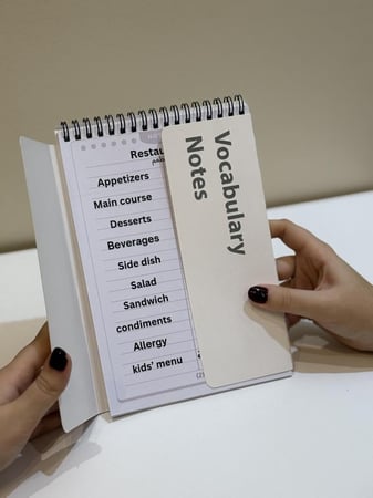 مذكرة الكلمات الانجليزية/ 500 كلمة ومعناها