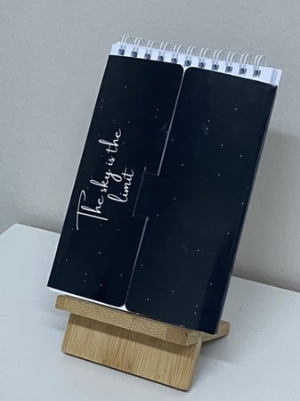 مذكرة لكتابة المفردات الانجليزية، غطاء لاخفاء الكلمات، دفتر محمول لكتابة المفردات الانجليزية