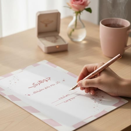 جوهري بلون الحُب (وردي) – مفكّرتكِ العربية