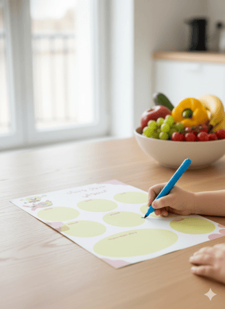 جدول وجبات اسبوعي