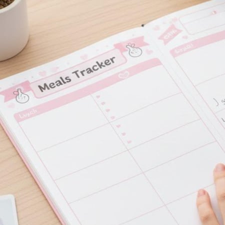 متابعة أسبوعية للوجبات