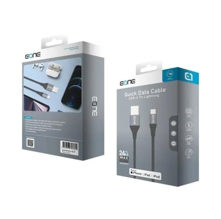 كيبل EONE يو اس بي ايفون معتمد من ابل