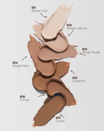 كريم أساس كومفلاج بيج ناتشورال - N°612 - غاليور باريس