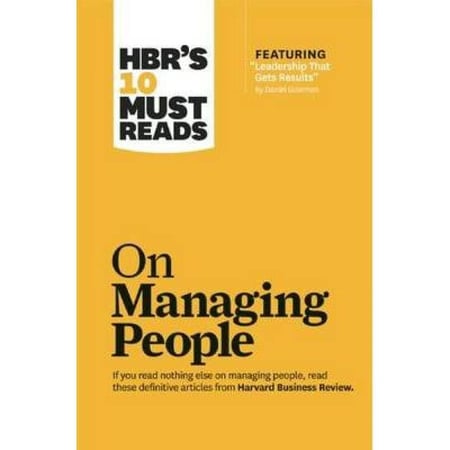HBRs 10 Must Reads On Managing People
