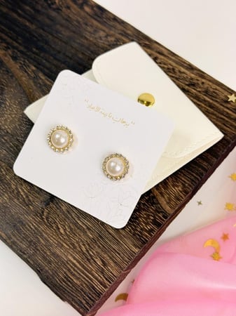 توزيعات عيد محفظة جلدية مع حلق