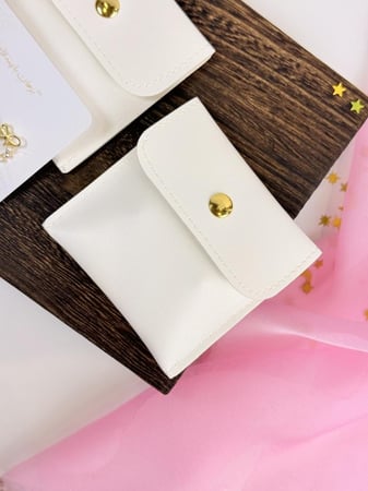 توزيعات عيد محفظة جلدية مع حلق