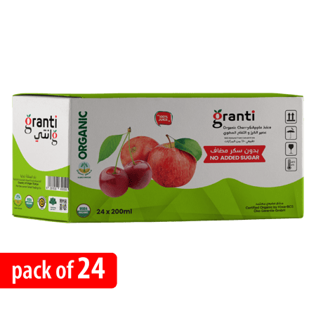 عصير تفاح عضوي