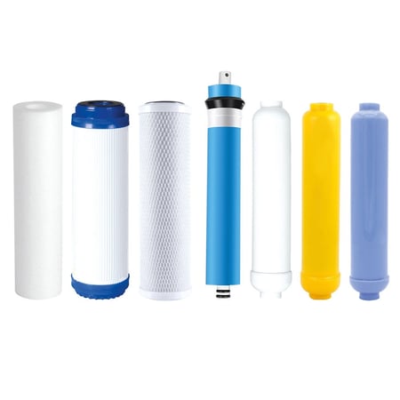 صيانة جهاز تحلية مياه 7 مراحل بطقم فلاتر فيتنامي لمدة سنتين