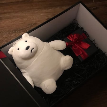 بوكس دبدوب ابيض