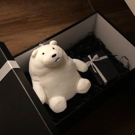 بوكس دبدوب ابيض