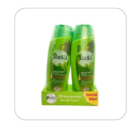 شامبو فاتيكا بالصبار والجرجير للشعر الضعيف-2x350 مل
