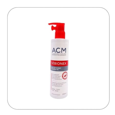 ACM جل منظف للبشرة الدهنية وتنقية المسام – 200 مل