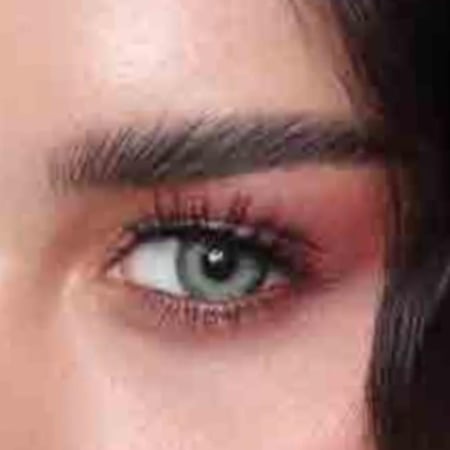 عدسات ذهب اليومية للاستخدام اليومي- -صابرين جراي جرين 5#