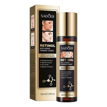 سادور تونر ريتينول مضاد للشيخوخة لتفتيح وترطيب البشرة 100 مل
