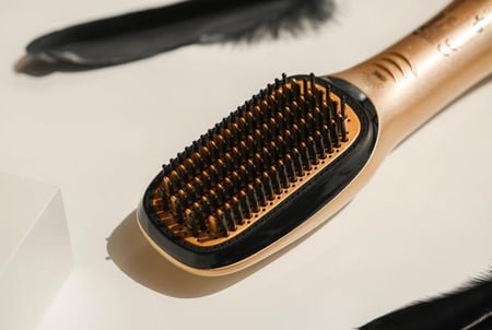 فرشاة حراريه مع مملس 2*1 من اوكيما Ok-715