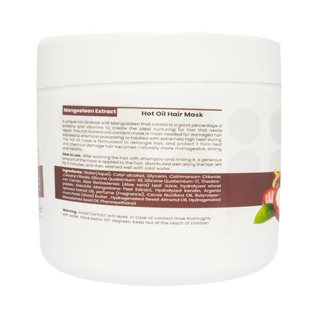 جلوبال ستار ماسك وحمام زيت شعر المانغوستين 500مل