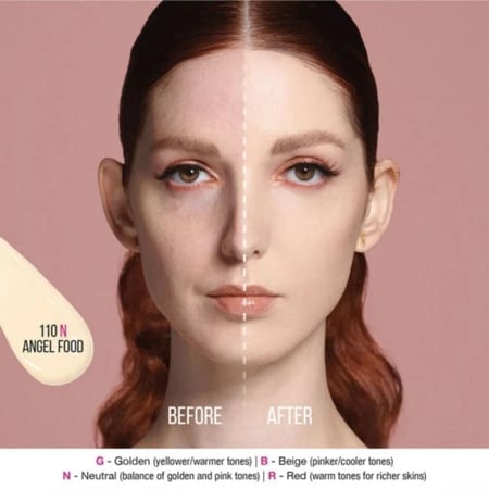 هدى بيوتي كريم اساس فوكس فيلتر بتر بيكان - 110N انجل فود