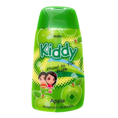 غسول أطفال بنكهة التفاح لتنظيف الجسم والشعر 200 مل من مستين التايلاندي