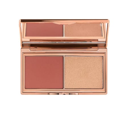 باليت بلاشر مع اضاءة شارلوت تلبوري - TAN DEEP