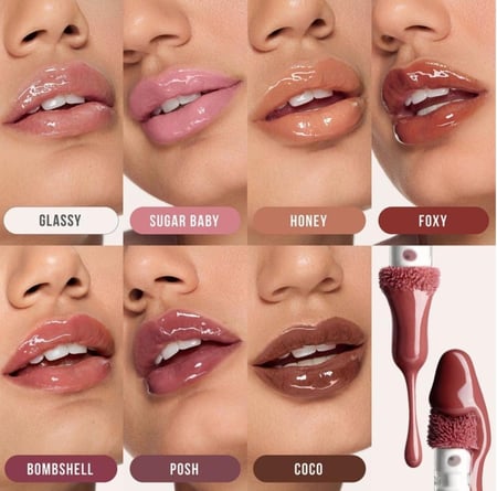 ملمع شفاه قلوس هدى بيوتي FOXY