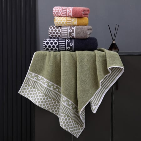 منشفة استحمام دوفت قطن 100 نعومة وامتصاص عالي