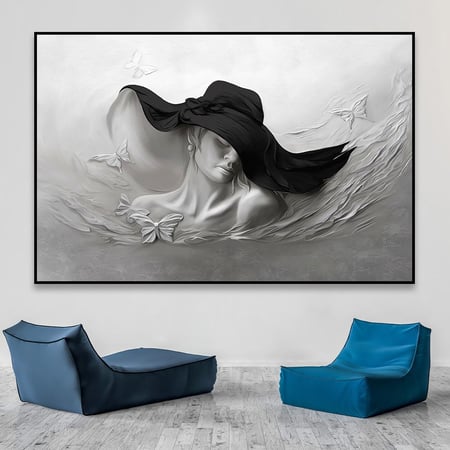 لوحة جدارية فنية ، بتصميم مودرن