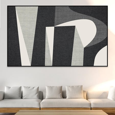 لوحة جدارية تجريدية بتصميم مودرن