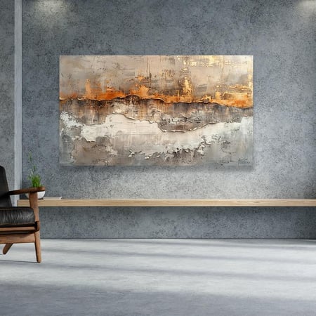 لوحة جدارية تجريدية بتصميم مودرن