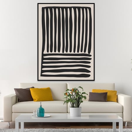 لوحة جدارية فن تجريدي مودرن