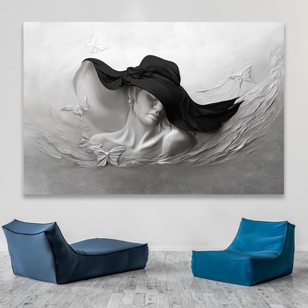 لوحة جدارية فنية ، بتصميم مودرن