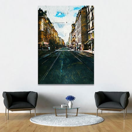 لوحة فنية بتصميم كلاسيكي