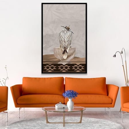 لوحة بتصميم صقر مودرن