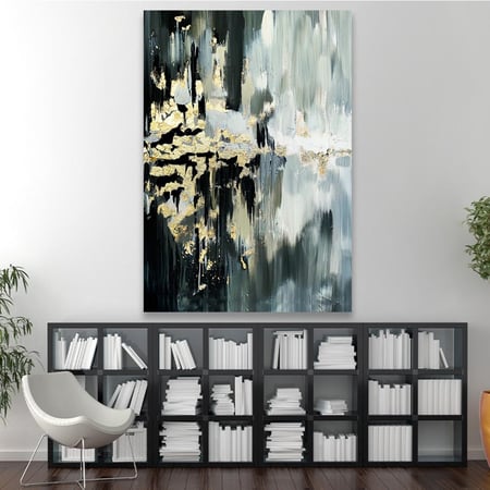 لوحة جدارية فن تجريدي مودرن