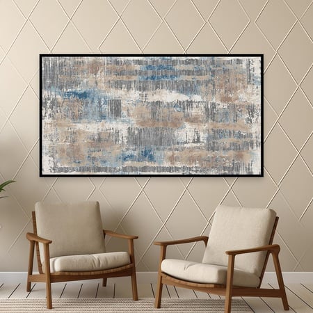 لوحة جدارية تجريدية بتصميم مودرن