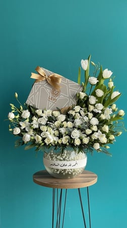 شوكلت ليفو  20 قطعة | مزهرية رقة الزهور