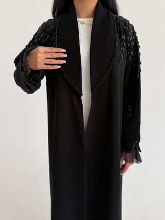 عباية قماش كريب