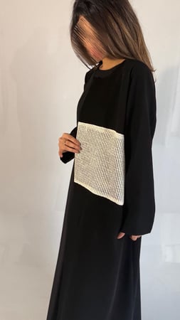 عباية نص كلوش